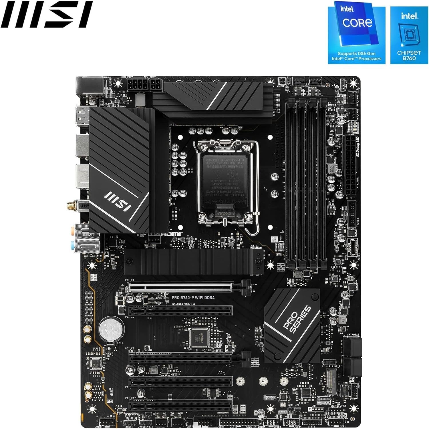 MSI Pro B760-P Wifi DDR4 ジャンク品 MSI PRO B760-P WIFI DDR4 ATX